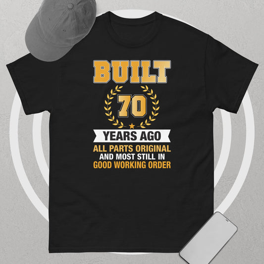 70th Birthday - Cotton Shirt