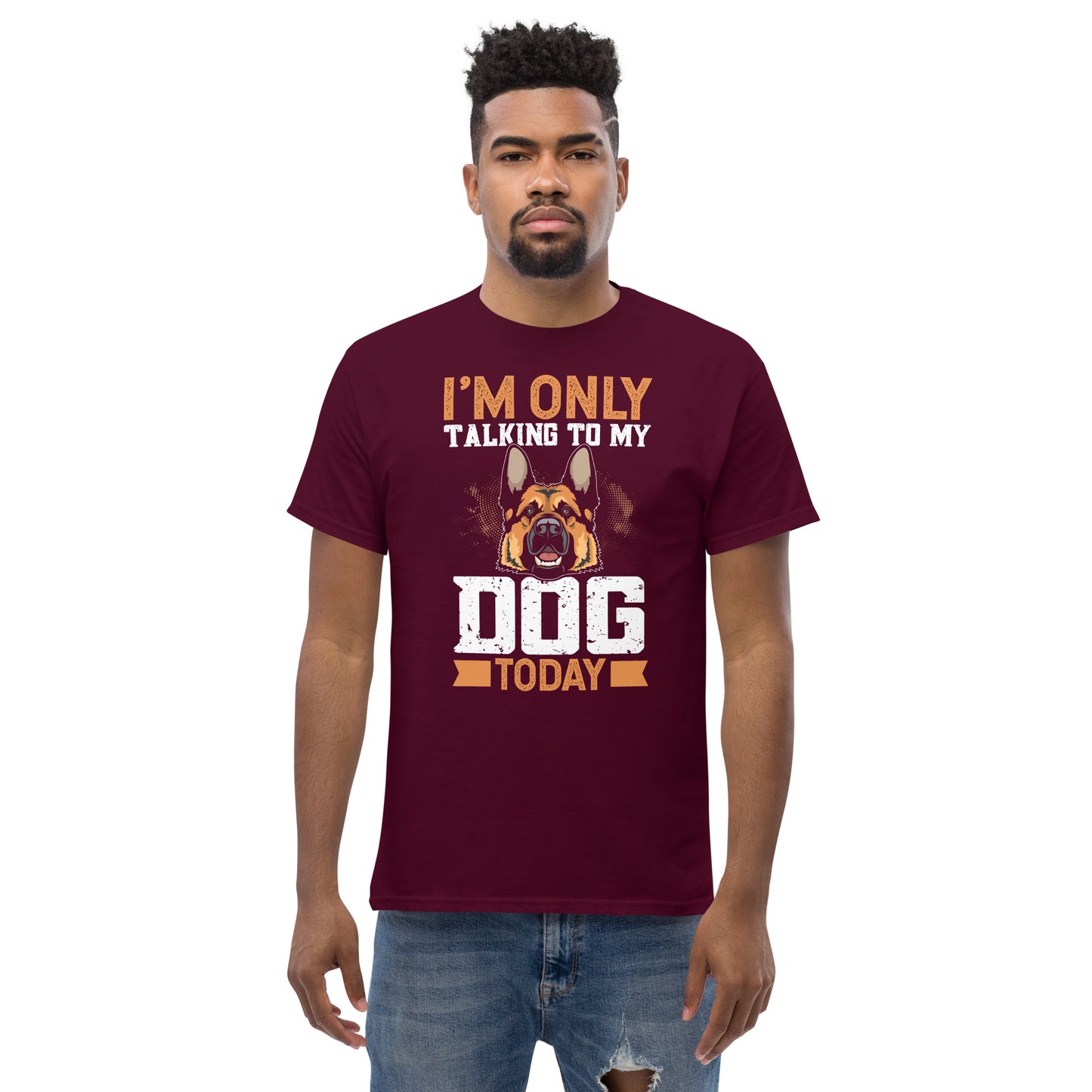 Talking to my Dog - 100% Cotton Shirt