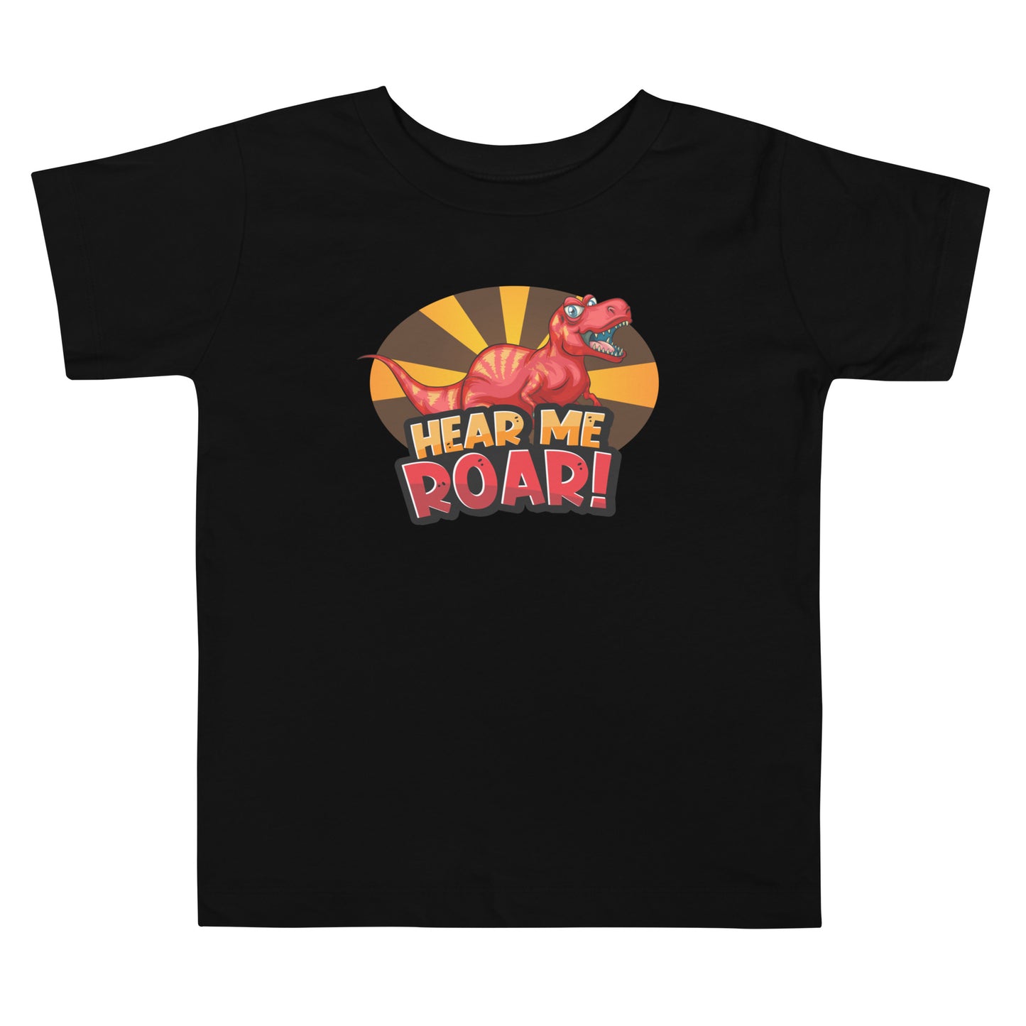 Dino Roar - Kids Combed/Ring-Spun Cotton Shirt