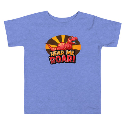 Dino Roar - Kids Combed/Ring-Spun Cotton Shirt