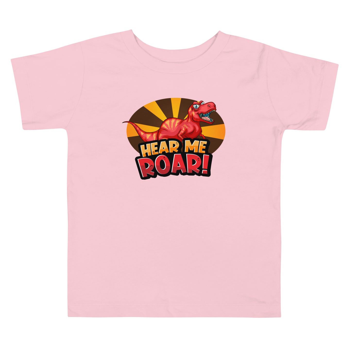 Dino Roar - Kids Combed/Ring-Spun Cotton Shirt