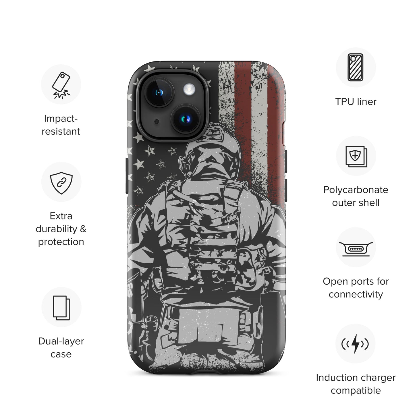 US Military/Veteran - Tough Case for iPhone®