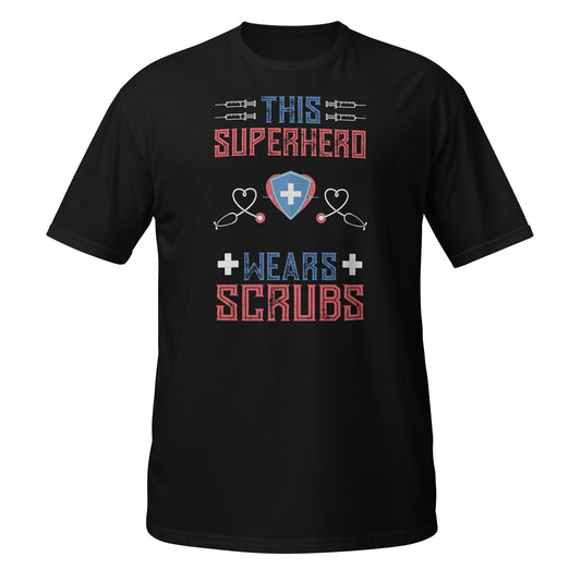 Hero Wears Scrubs - Ring-Spun Cotton Shirt