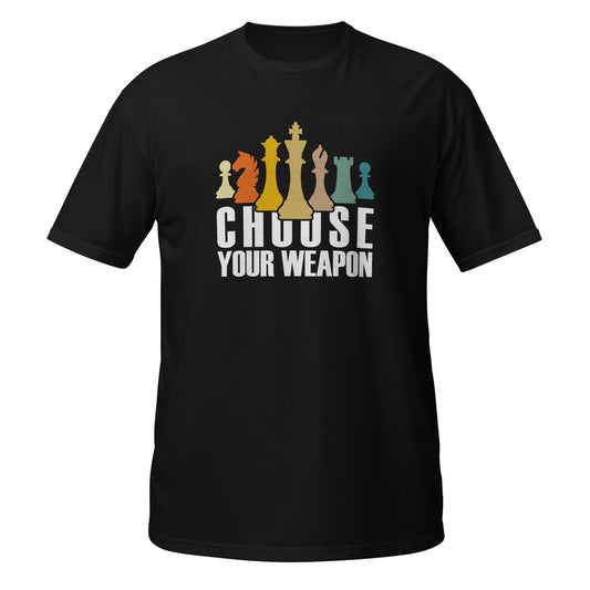 Chess Choose Your Weapon - Ring-Spun Cotton Shirt