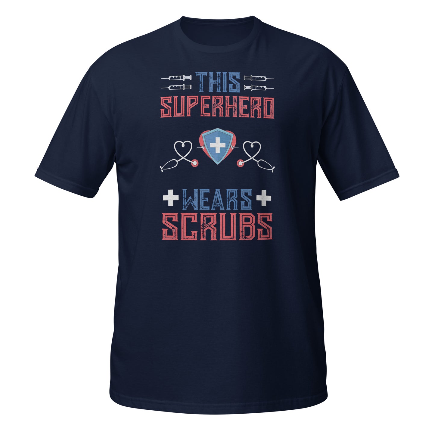 Hero Wears Scrubs - Ring-Spun Cotton Shirt