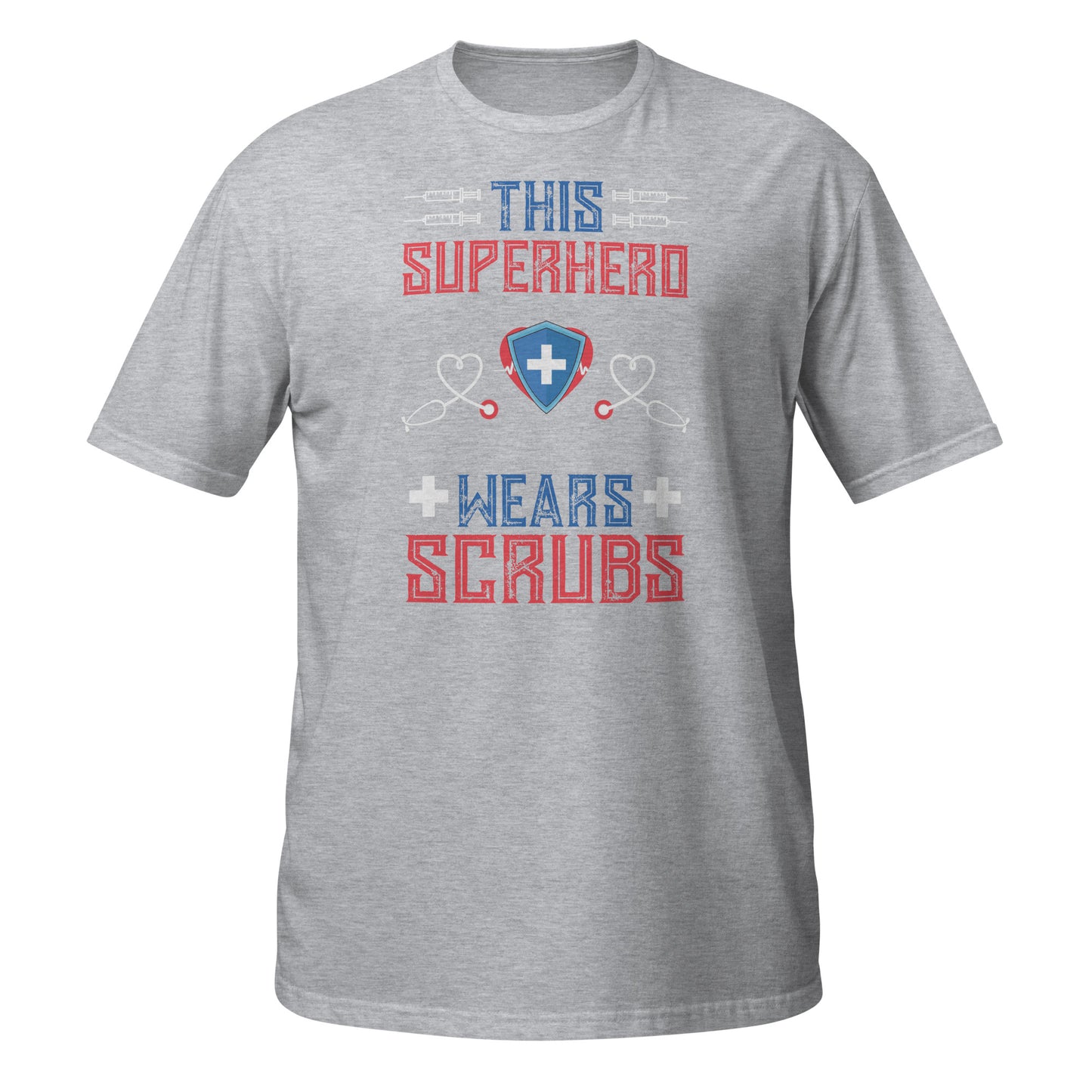 Hero Wears Scrubs - Ring-Spun Cotton Shirt