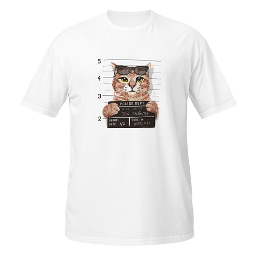 Cat in Prison - Ring-Spun Cotton Shirt