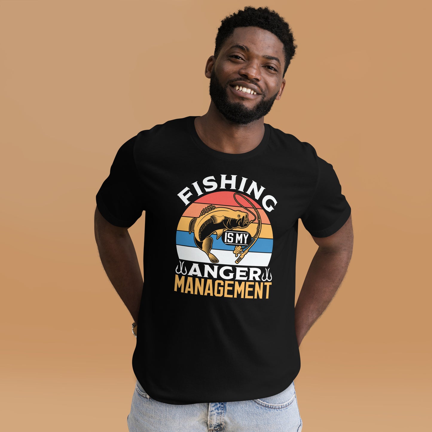 Fishing Anger Management - Ring-Spun Cotton Shirt