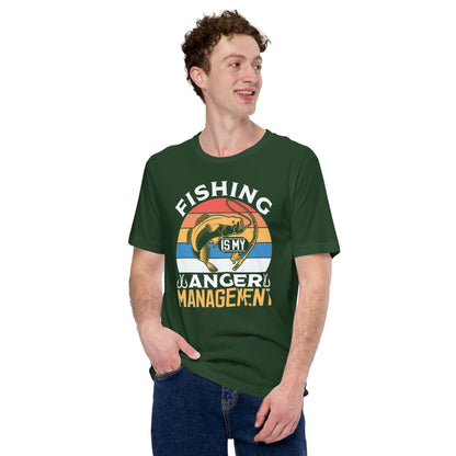 Fishing Anger Management - Ring-Spun Cotton Shirt