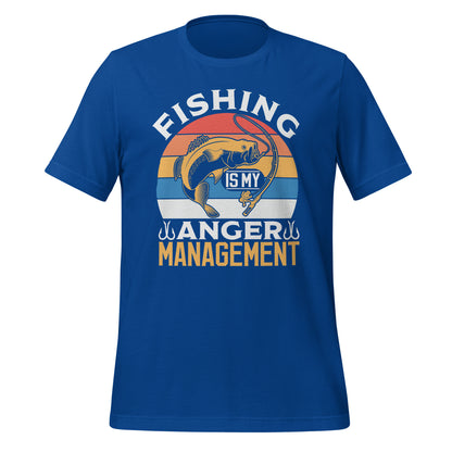 Fishing Anger Management - Ring-Spun Cotton Shirt